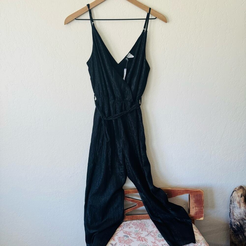 Divided by H&M | tinsel sparkle black jumpsuit | 2